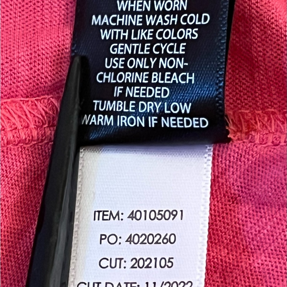 NWT- Torrid Cotton Modal Slub Surplice Faux Wrap Top - Honeysuckle pink - Sz 2X - Picture 10 of 14